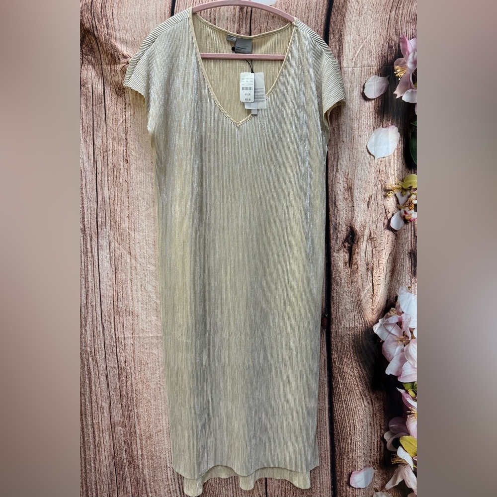 Elegant Metallic Dress